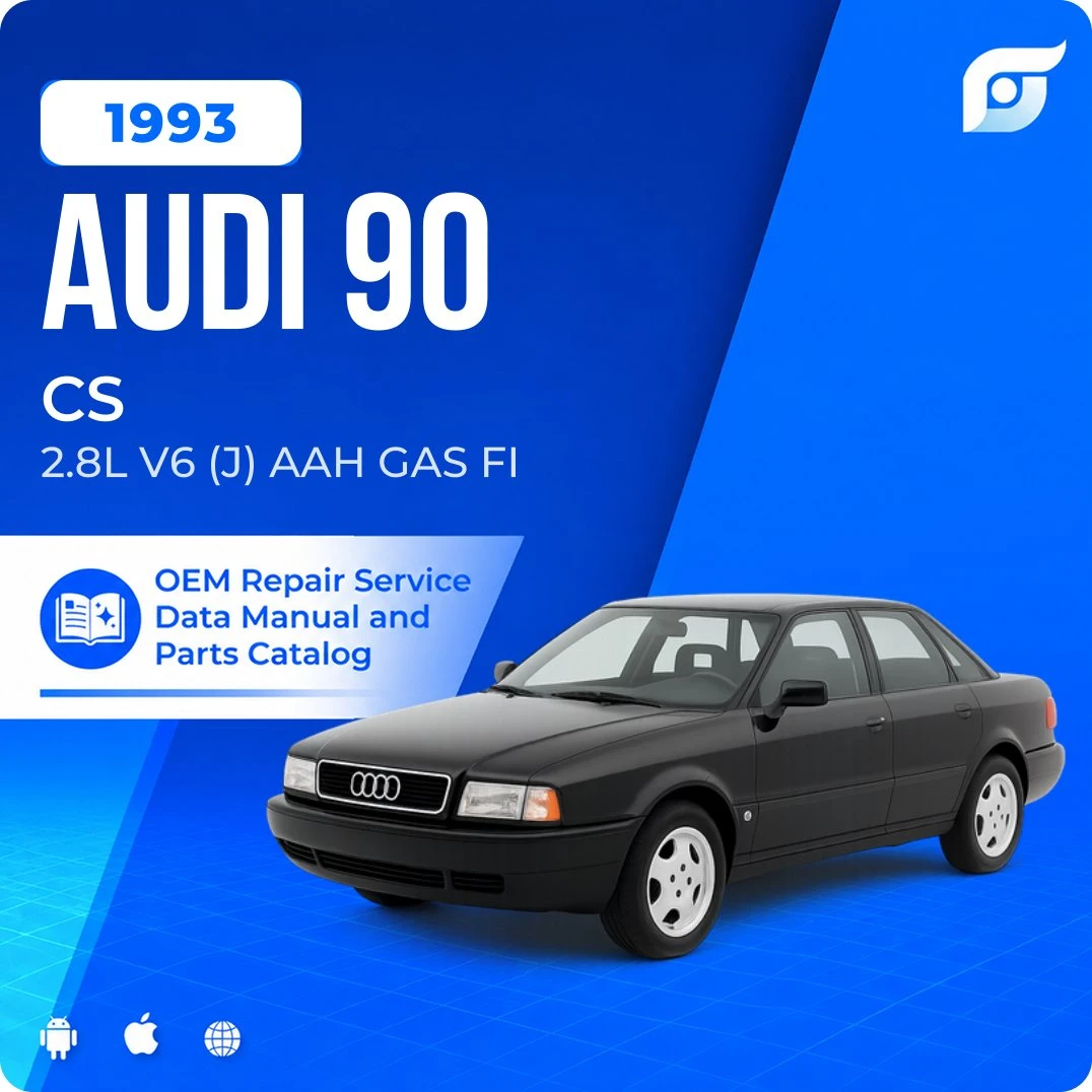 1993 Audi 90 CS - OEM Repair Service Manual
