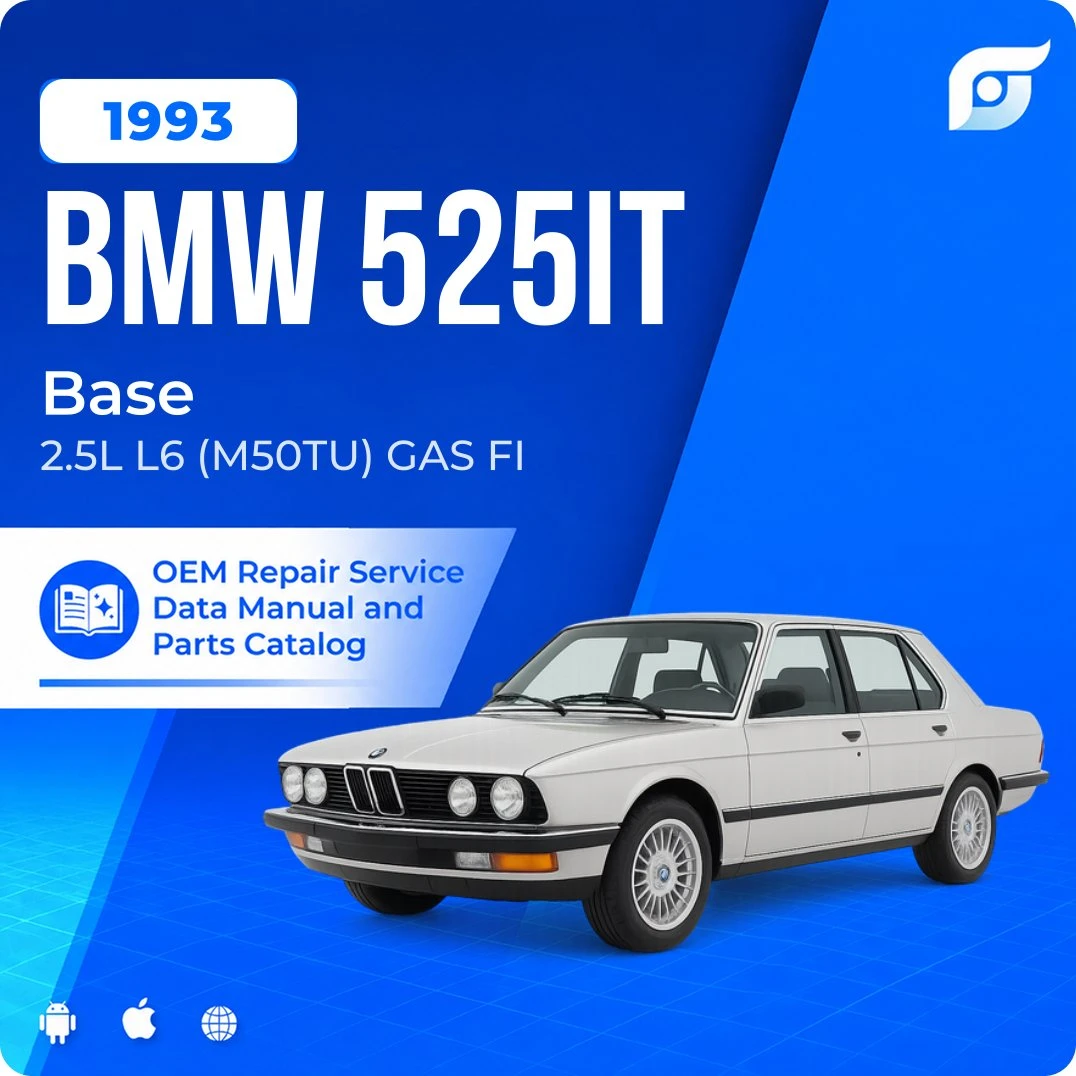 1993 BMW 525iT Base - OEM Repair Service Manual
