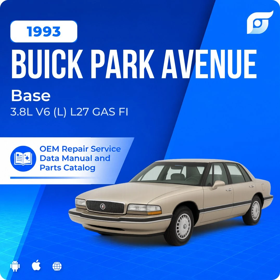 1993 Buick Park Avenue Base - OEM Repair Service Manual