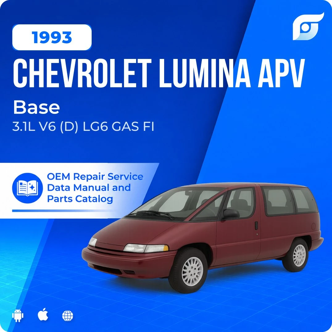 1993 Chevrolet Lumina APV Base - OEM Repair Service Manual
