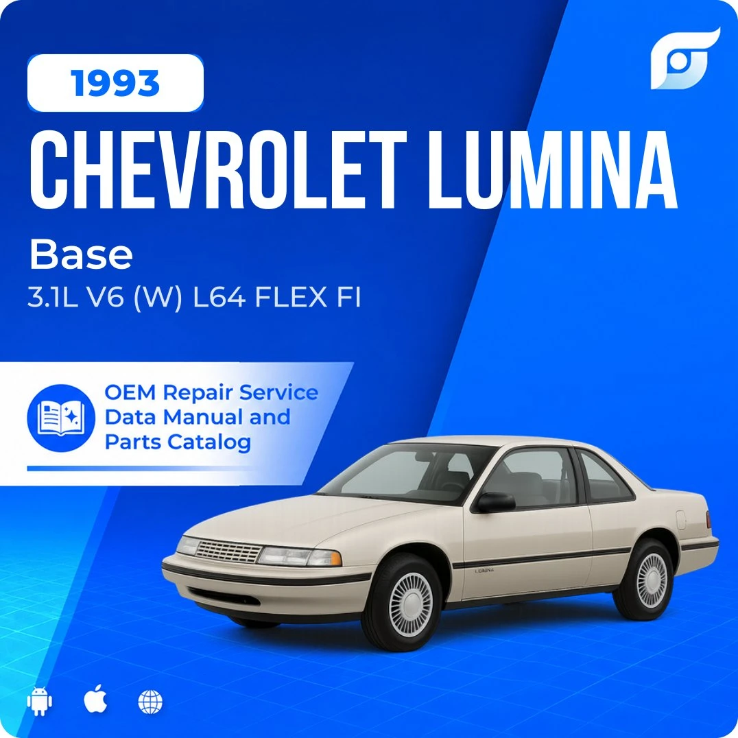 1993 Chevrolet Lumina Base - OEM Repair Service Manual