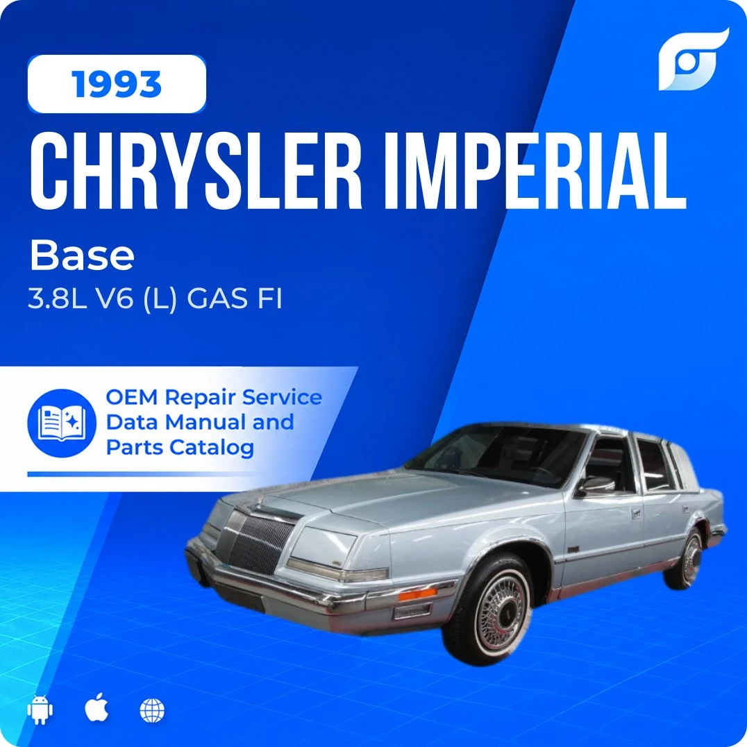 1993 Chrysler Imperial Base - OEM Repair Service Manual