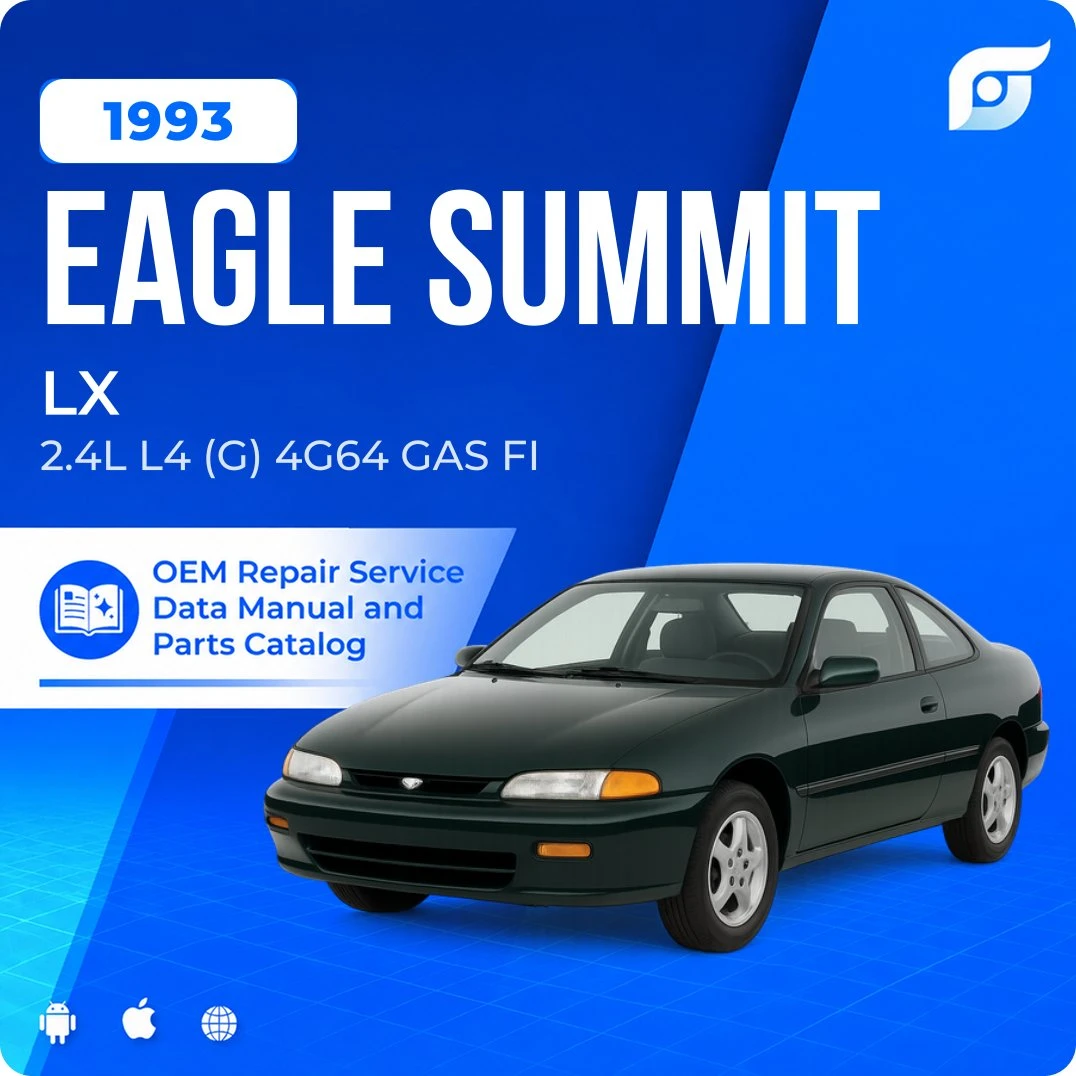 1993 Eagle Summit LX - OEM Repair Service Manual