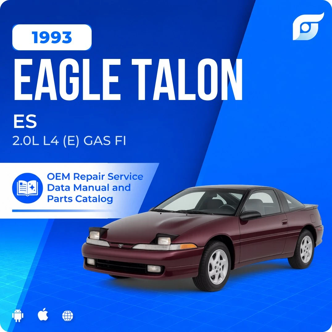 1993 Eagle Talon ES - OEM Repair Service Manual