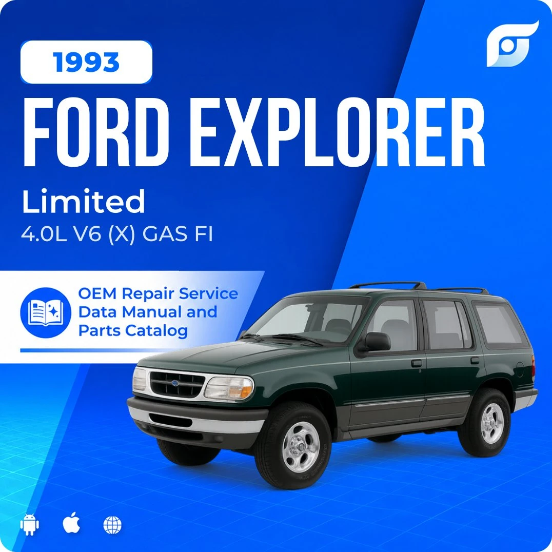 1993 Ford Explorer Limited - OEM Repair Service Manual