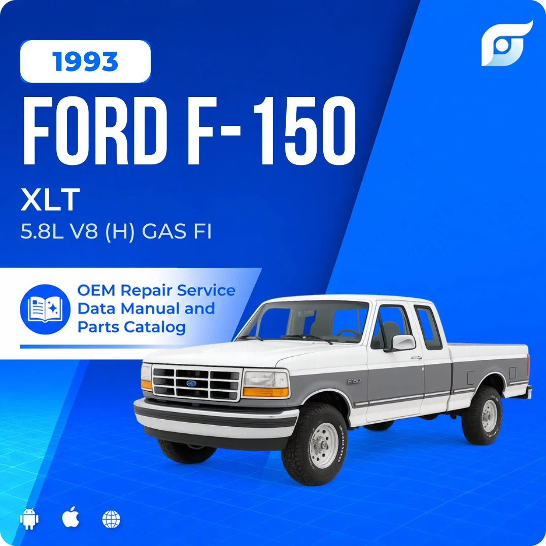 1993 Ford F-150 XLT - OEM Repair Service Manual