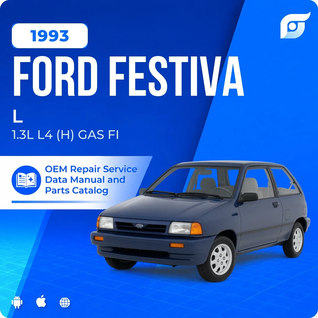 1993 Ford Festiva L - OEM Repair Service Manual