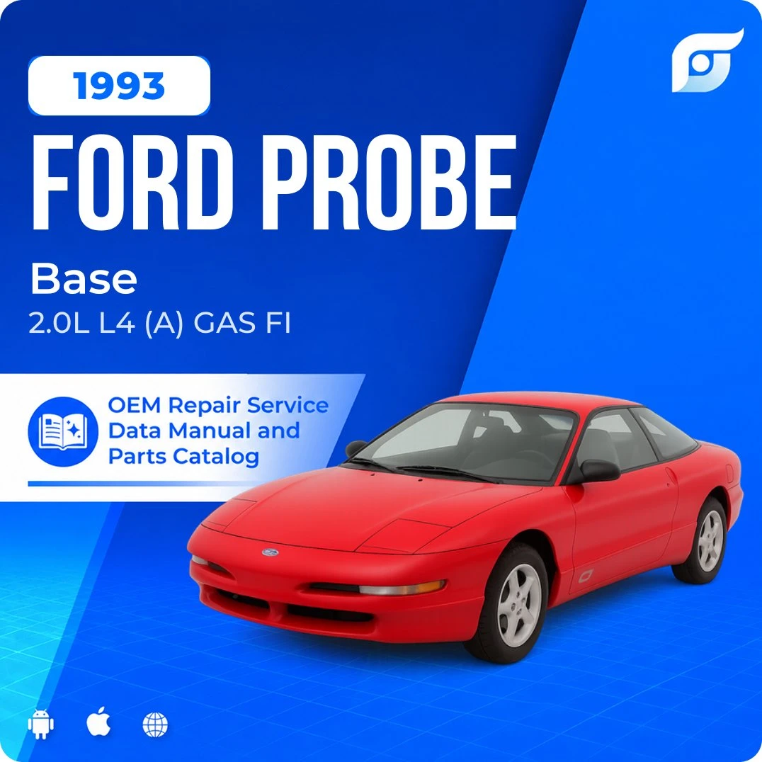 1993 Ford Probe Base - OEM Repair Service Manual