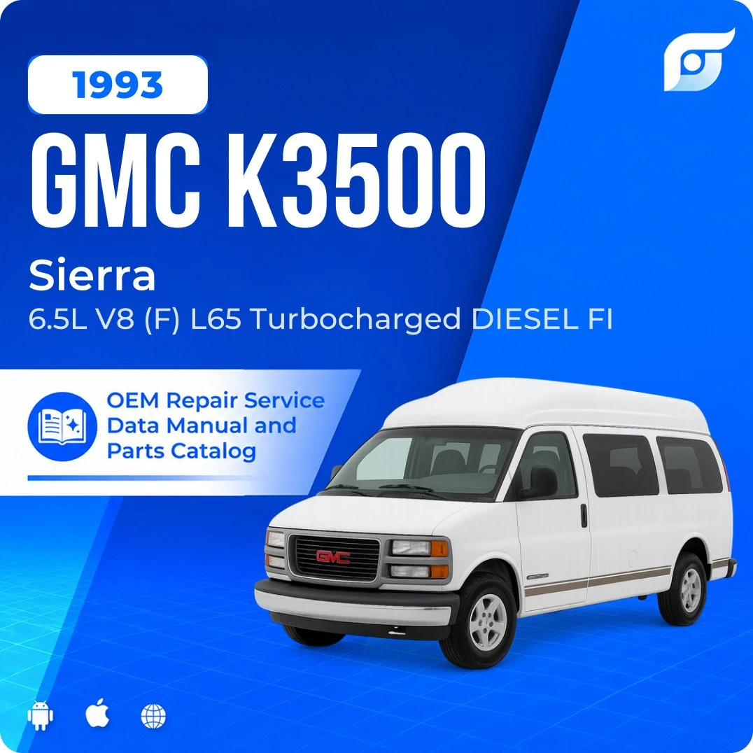 1993 GMC K3500 Sierra - OEM Repair Service Manual