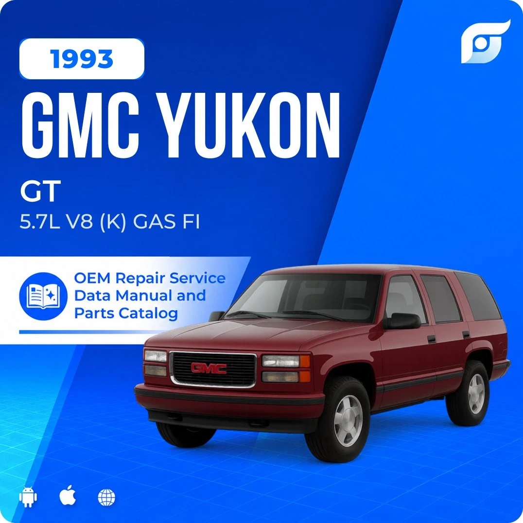 1993 GMC Yukon GT - OEM Repair Service Manual