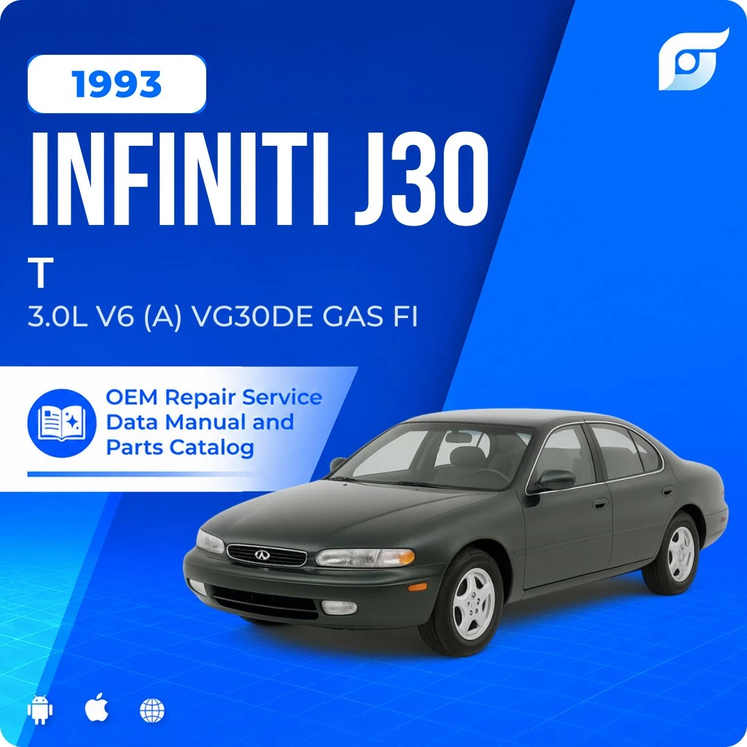 1993 INFINITI J30 T - OEM Repair Service Manual