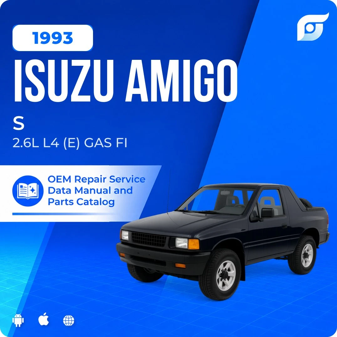 1993 Isuzu Amigo S - OEM Repair Service Manual