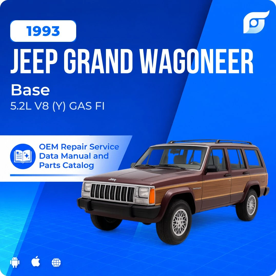 1993 Jeep Grand Wagoneer Base - OEM Repair Service Manual