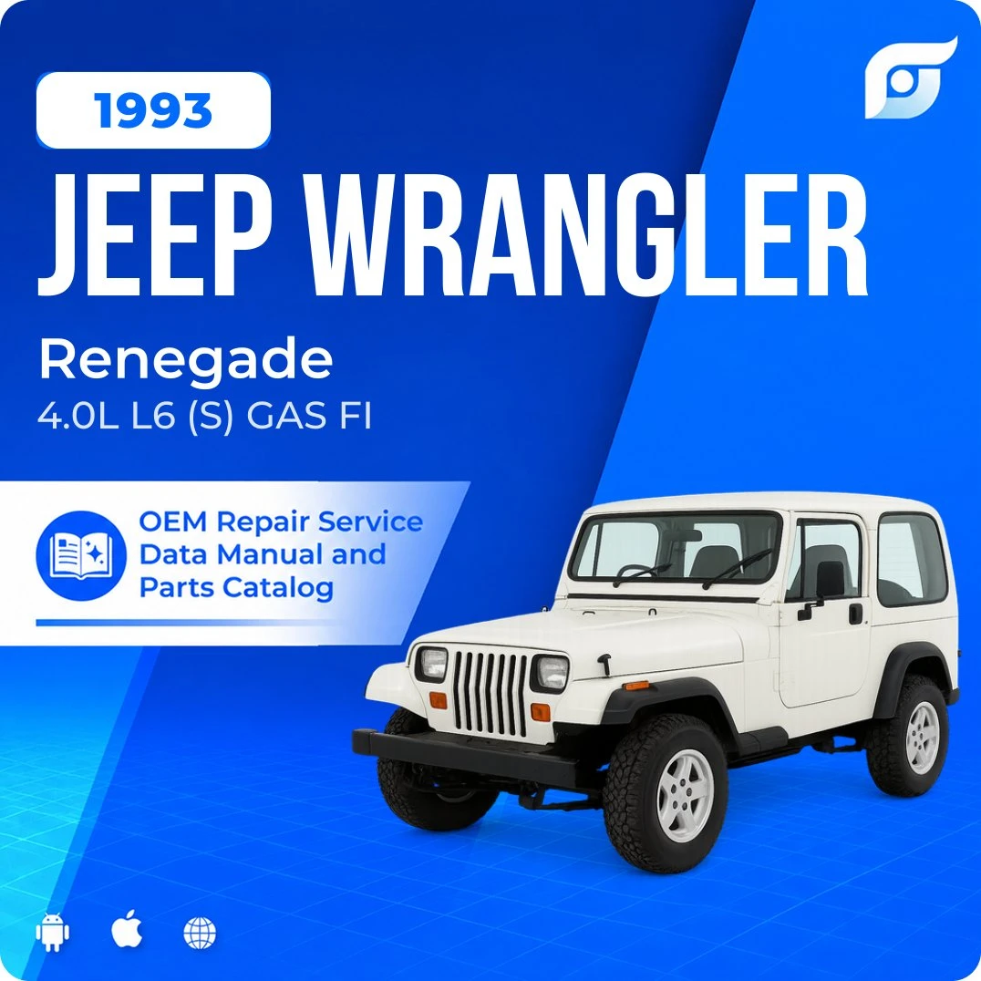 1993 Jeep Wrangler Renegade - OEM Repair Service Manual