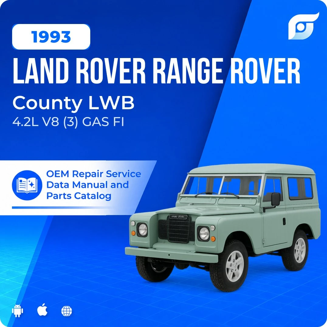 1993 Land Rover Range Rover County LWB - OEM Repair Service Manual