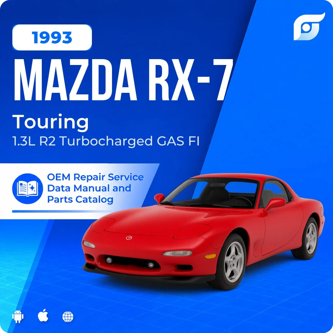 1993 Mazda RX-7 Touring - OEM Repair Service Manual
