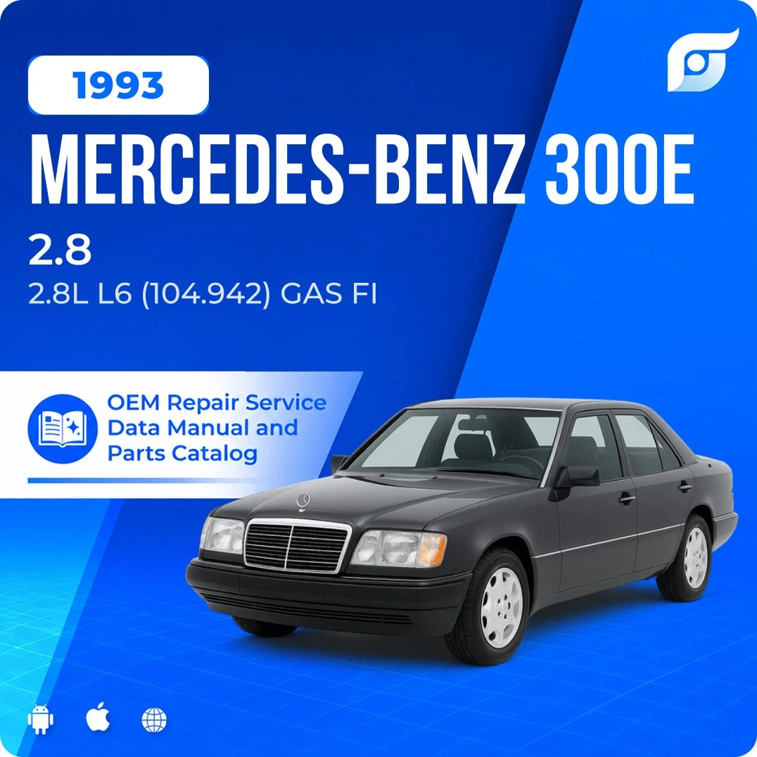1993 Mercedes-Benz 300E 2.8 - OEM Repair Service Manual