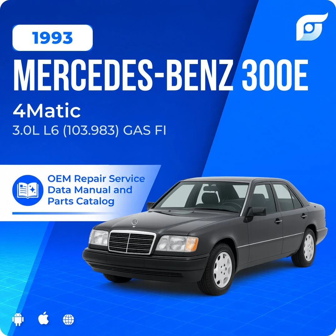 1993 Mercedes-Benz 300E 4Matic - OEM Repair Service Manual