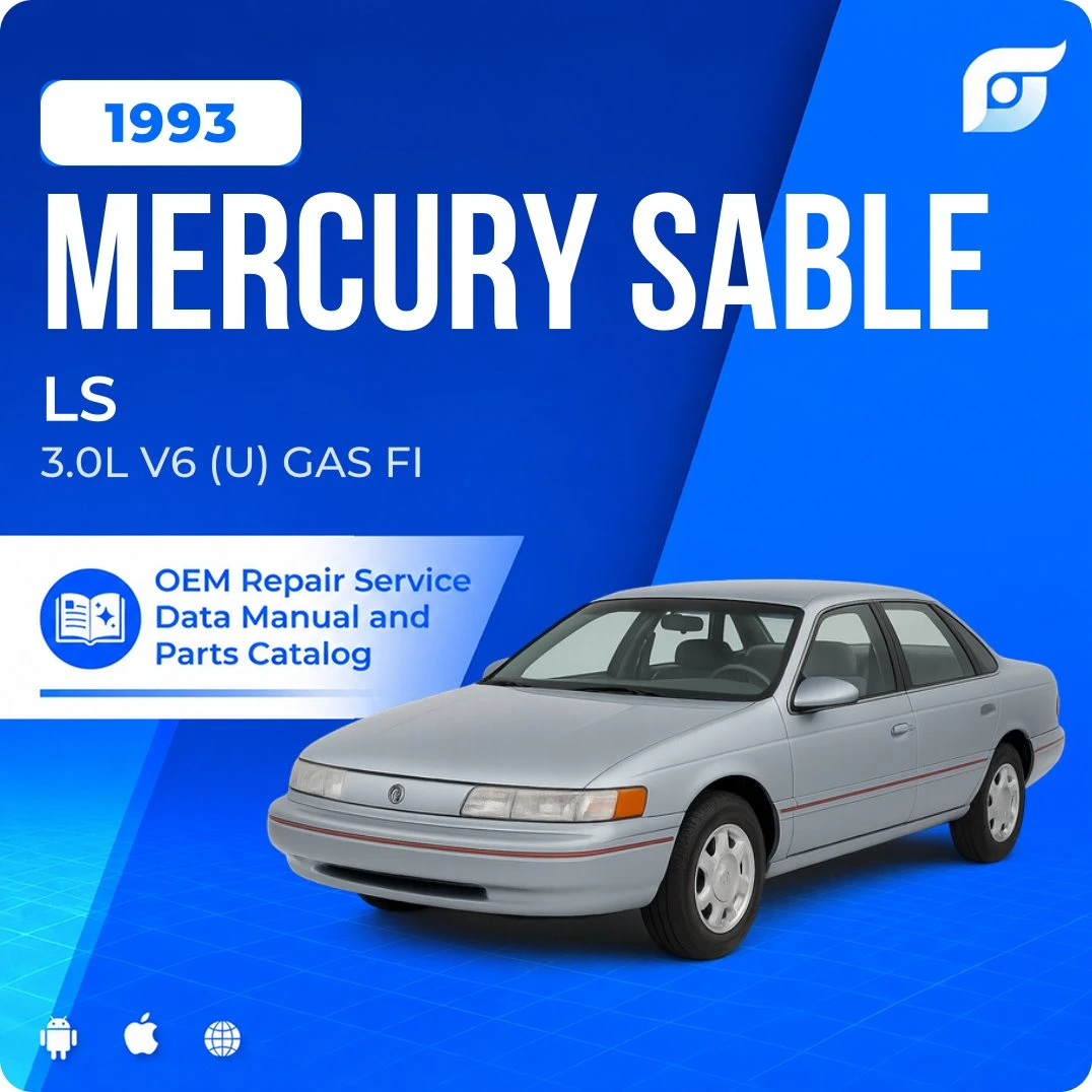 1993 Mercury Sable LS - OEM Repair Service Manual