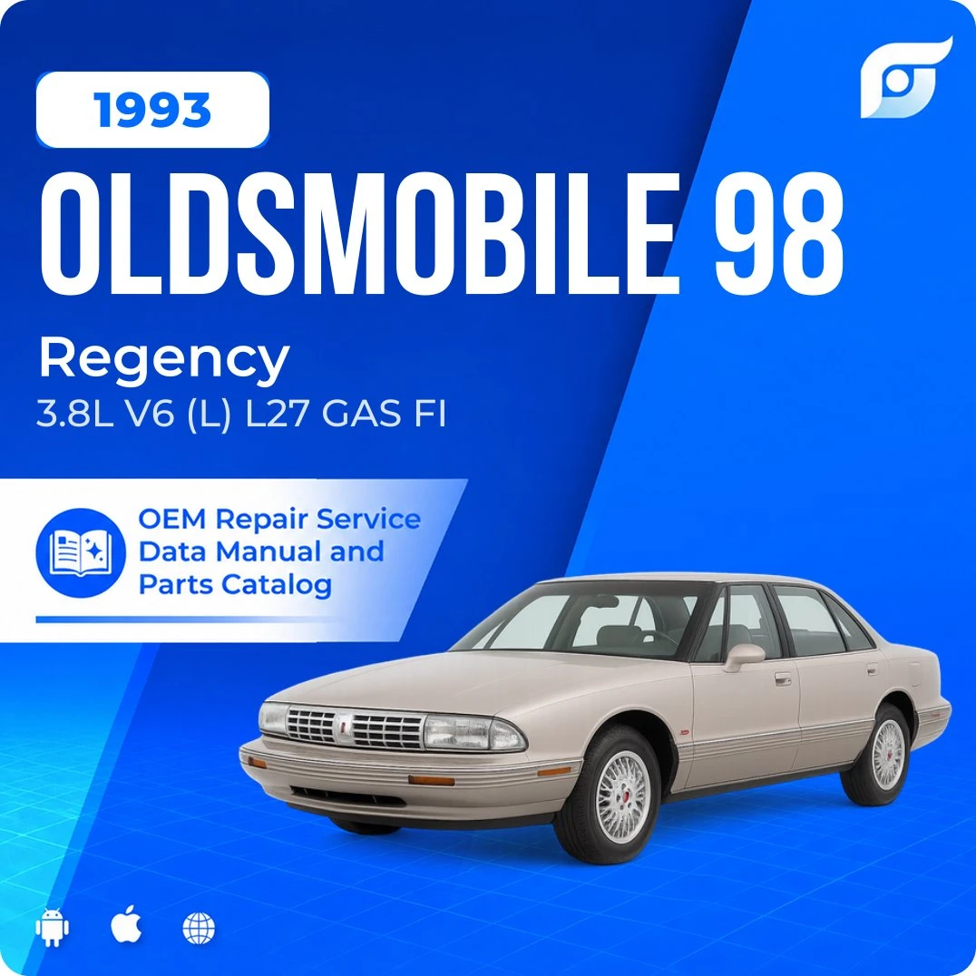 1993 Oldsmobile 98 Regency - OEM Repair Service Manual