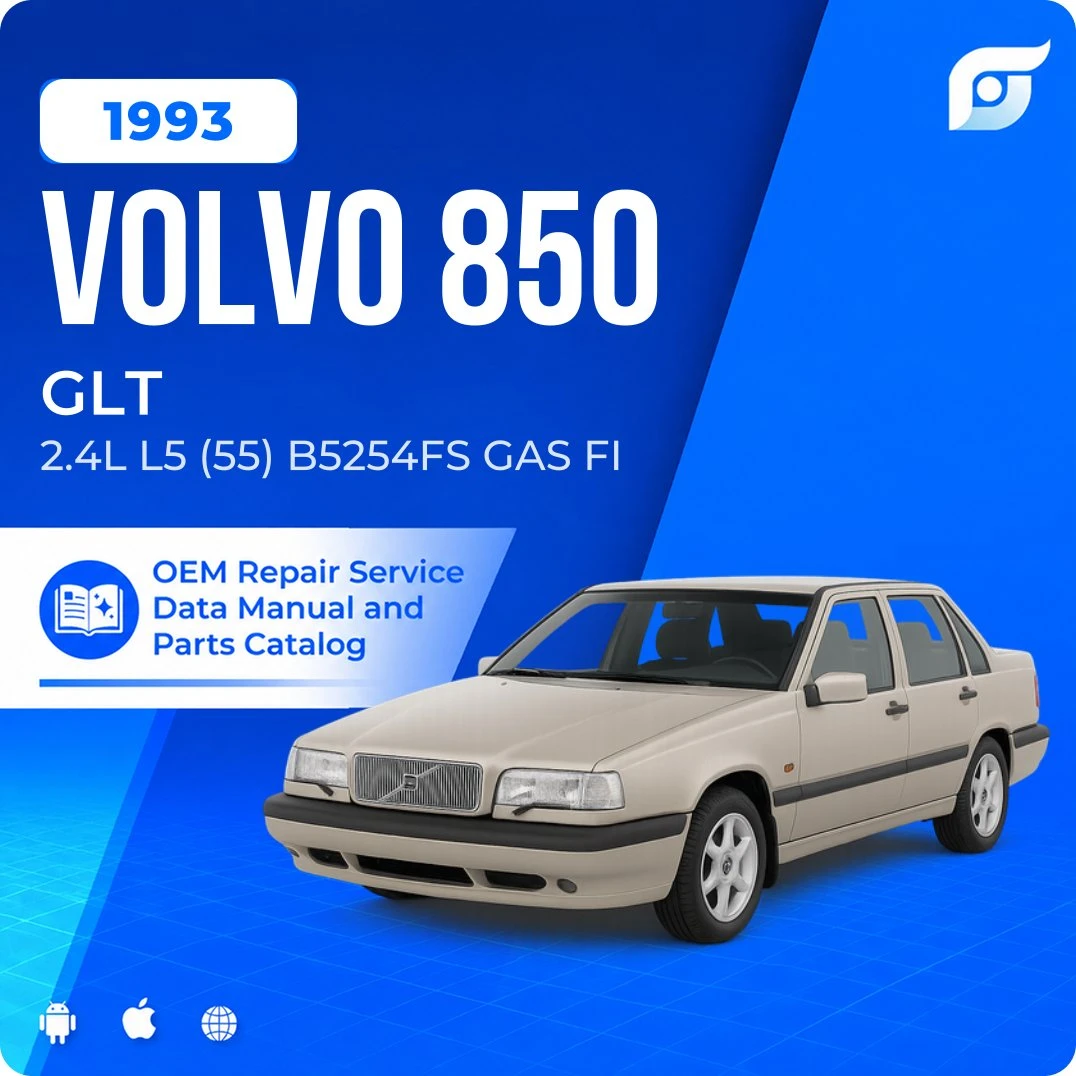 1993 Volvo 850 GLT - OEM Repair Service Manual