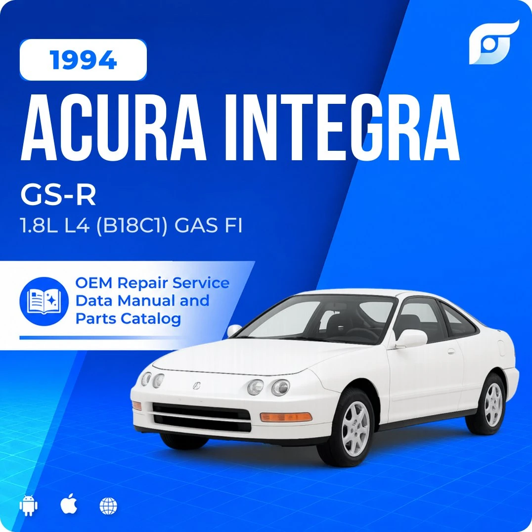 1994 Acura Integra GS-R - OEM Repair Service Manual