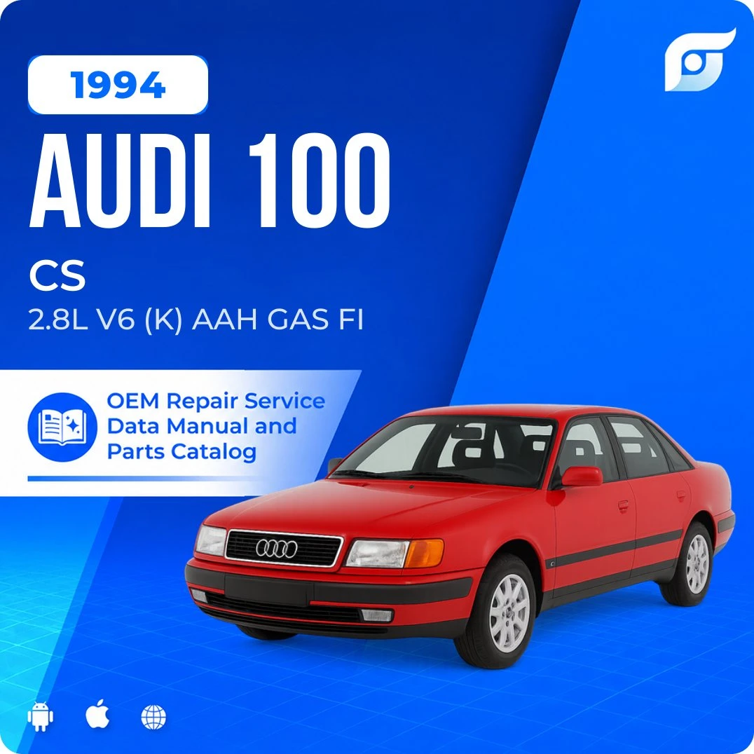 1994 Audi 100 CS - OEM Repair Service Manual