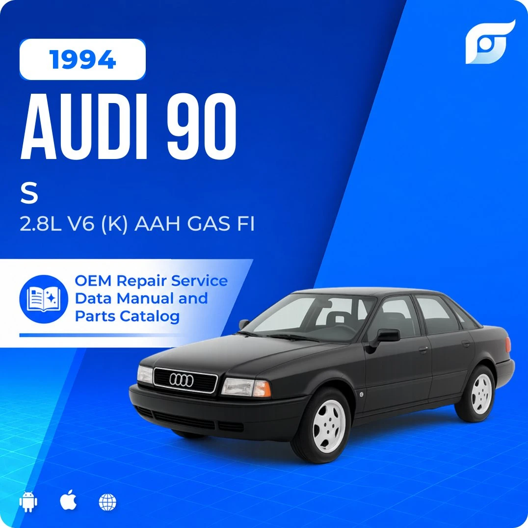 1994 Audi 90 S - OEM Repair Service Manual