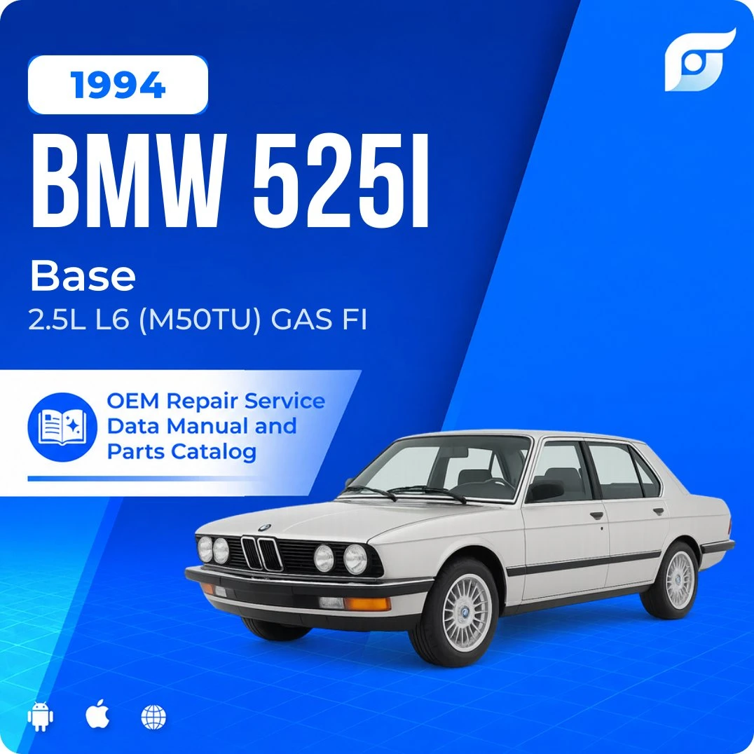 1994 BMW 525i Base - OEM Repair Service Manual