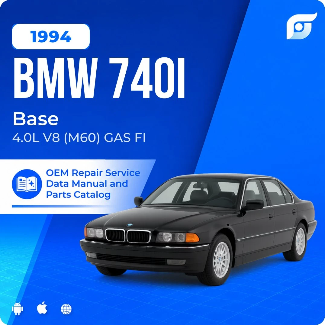 1994 BMW 740i Base - OEM Repair Service Manual