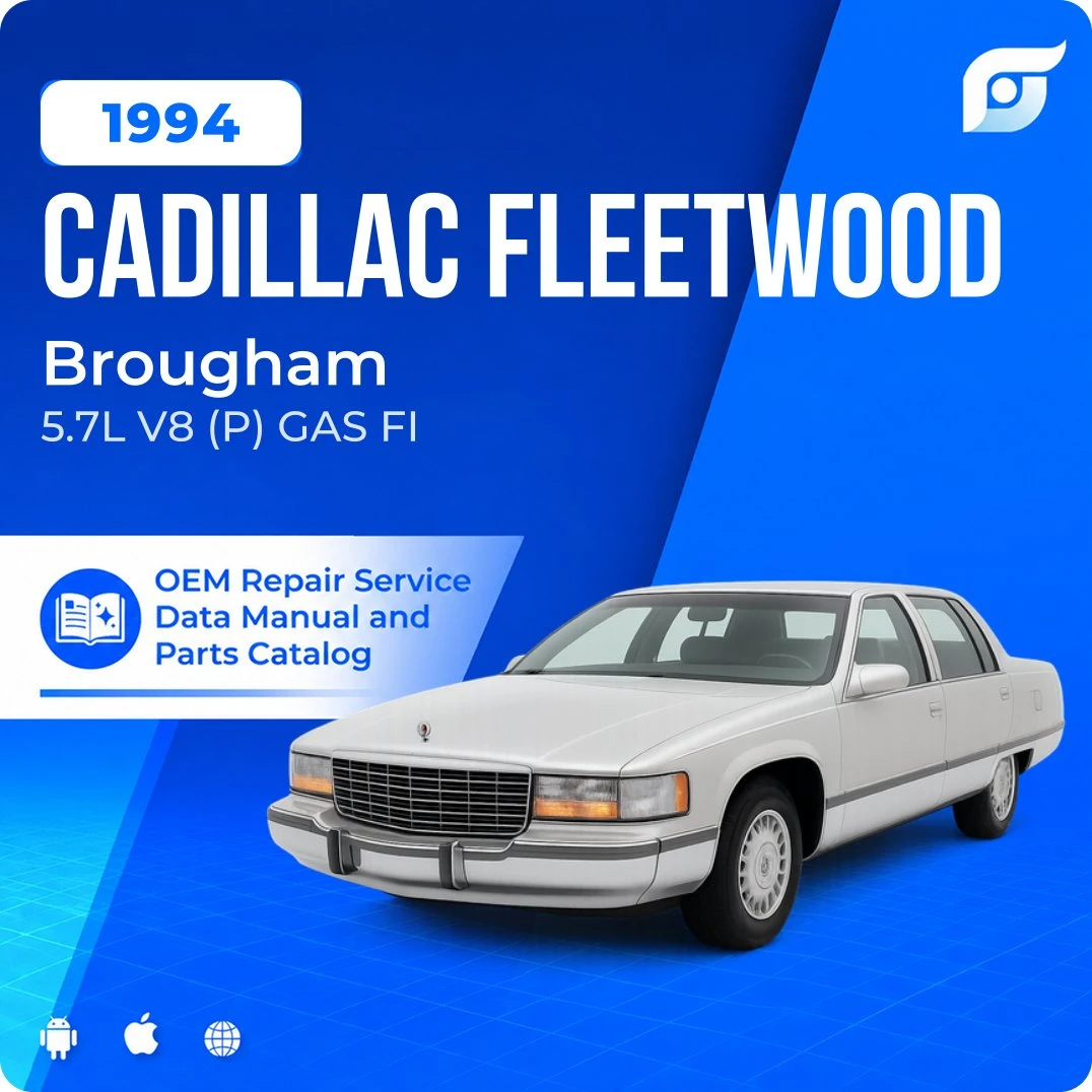 1994 Cadillac Fleetwood Brougham - OEM Repair Service Manual