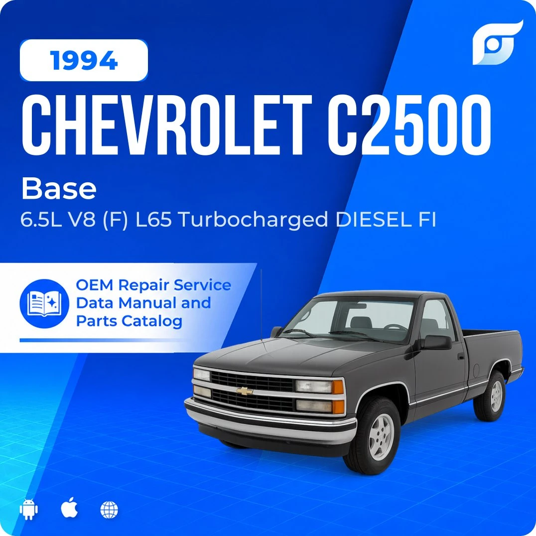 1994 Chevrolet C2500 Base - OEM Repair Service Manual