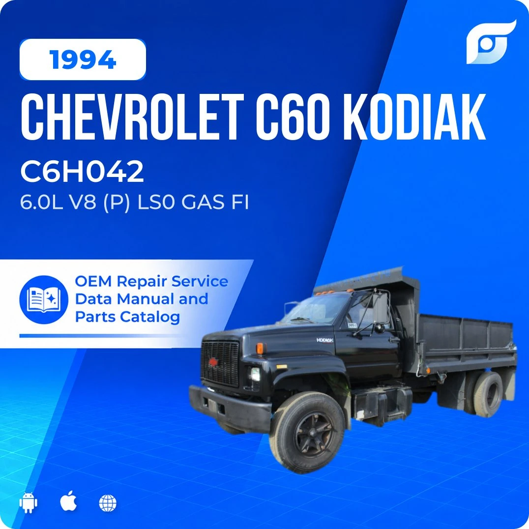1994 Chevrolet C60 Kodiak C6H042 - OEM Repair Service Manual