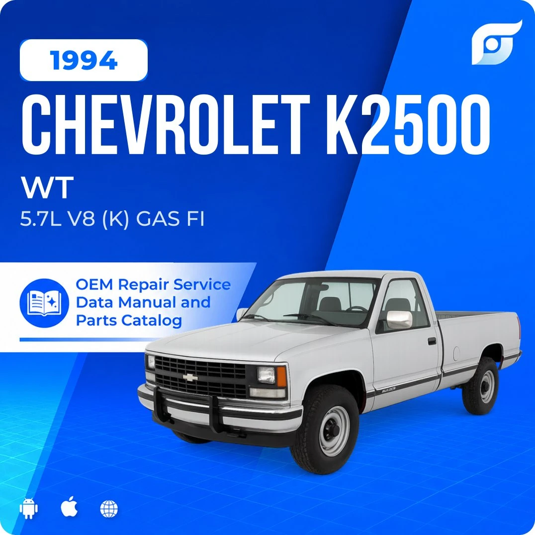 1994 Chevrolet K2500 WT - OEM Repair Service Manual