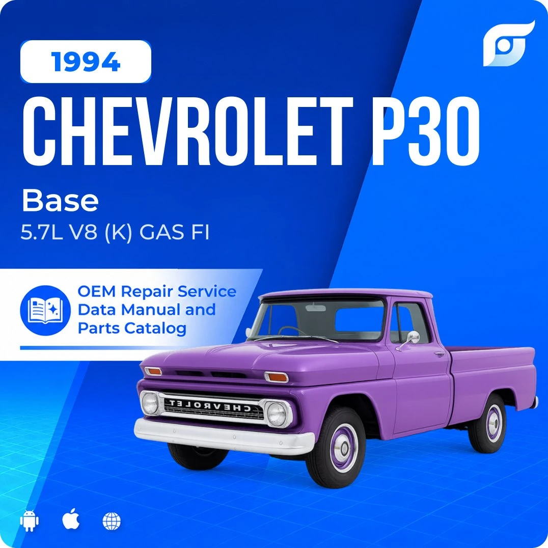 1994 Chevrolet P30 Base - OEM Repair Service Manual