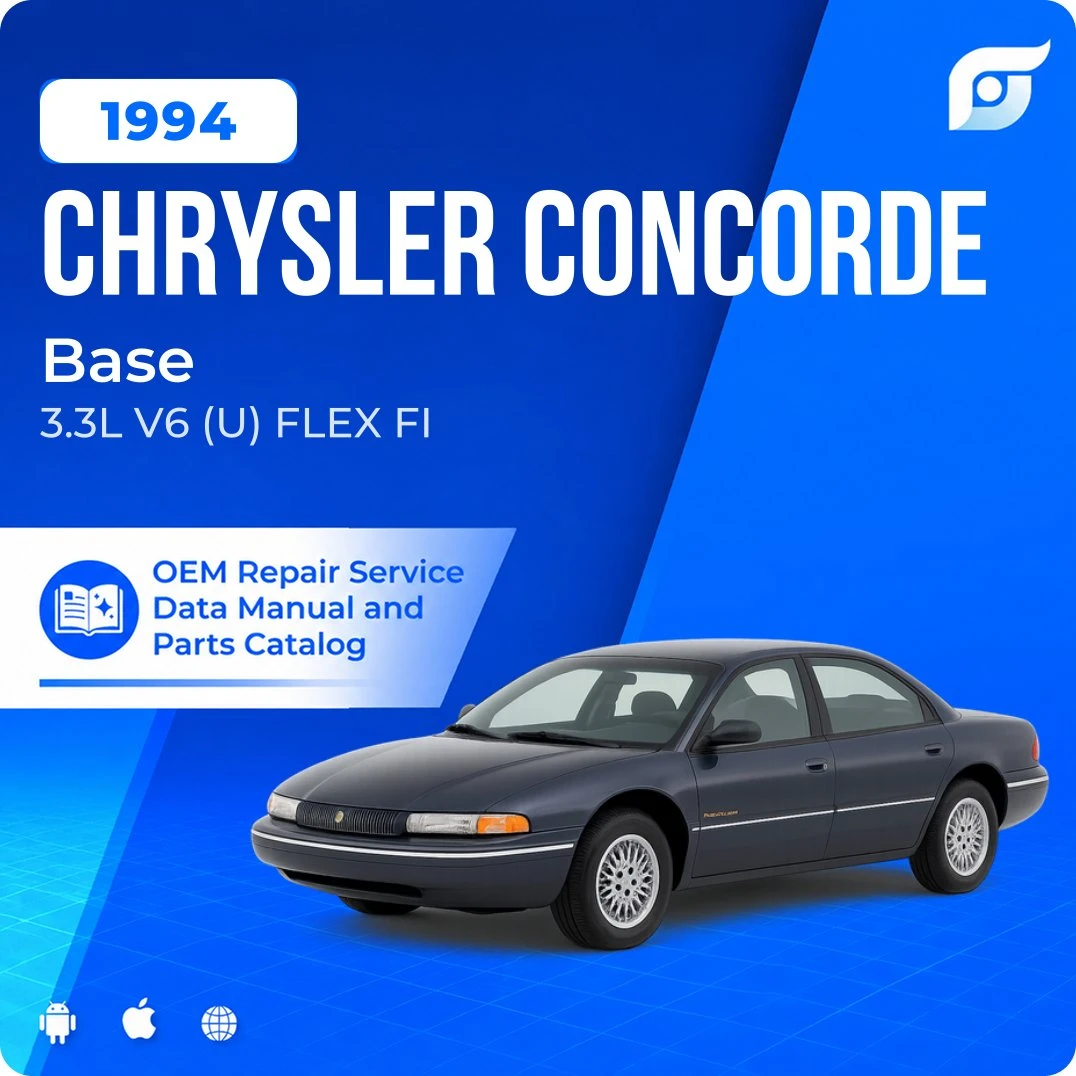 1994 Chrysler Concorde Base - OEM Repair Service Manual