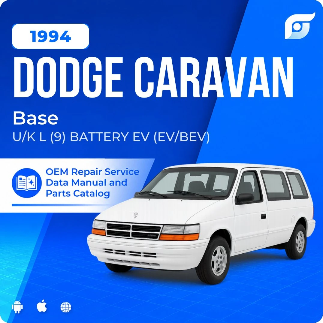 1994 Dodge Caravan Base - OEM Repair Service Manual