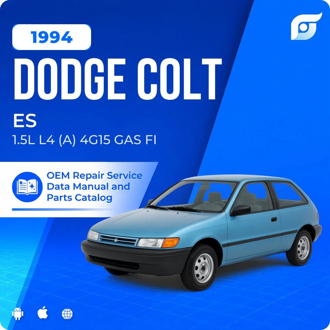 1994 Dodge Colt ES - OEM Repair Service Manual