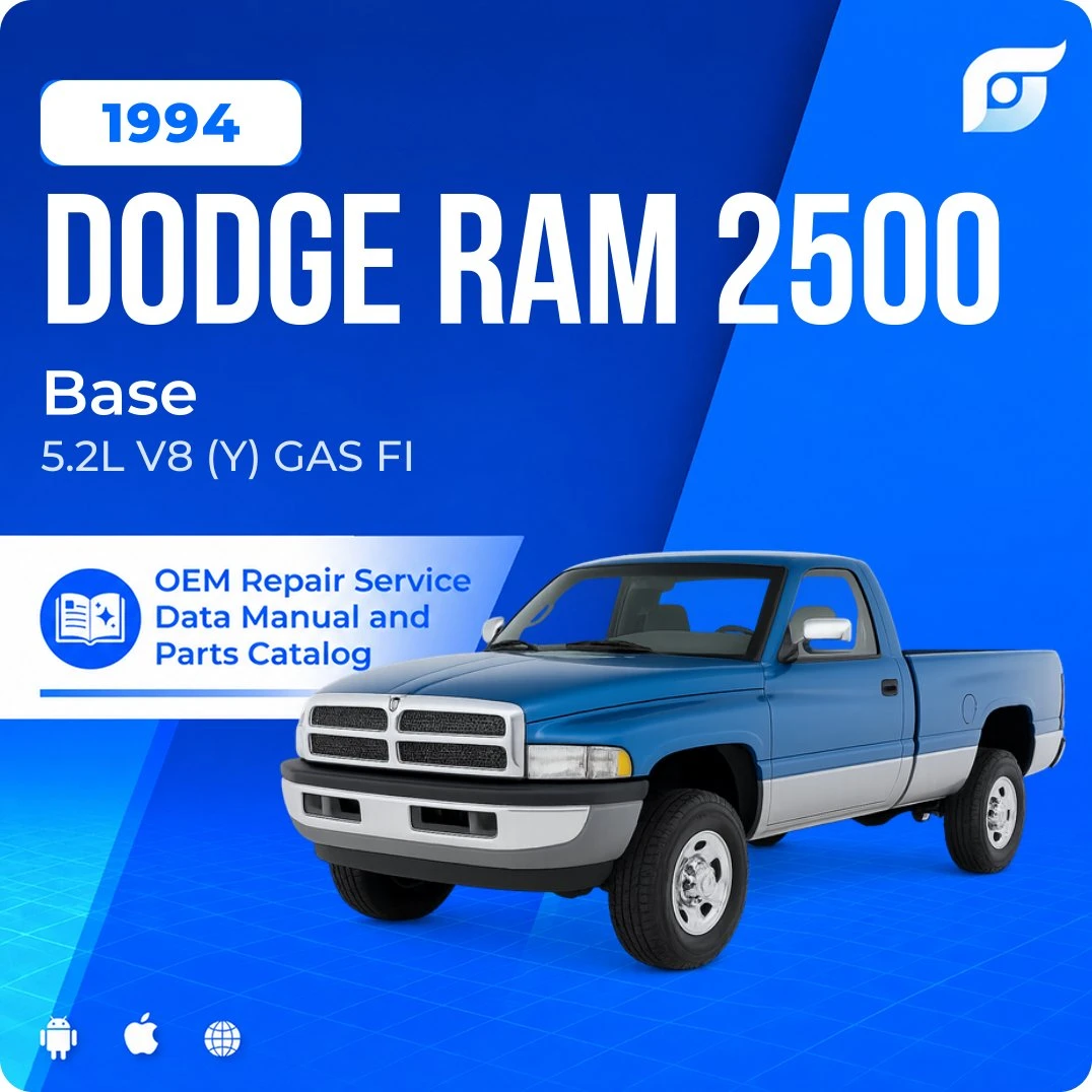 1994 Dodge Ram 2500 Base - OEM Repair Service Manual
