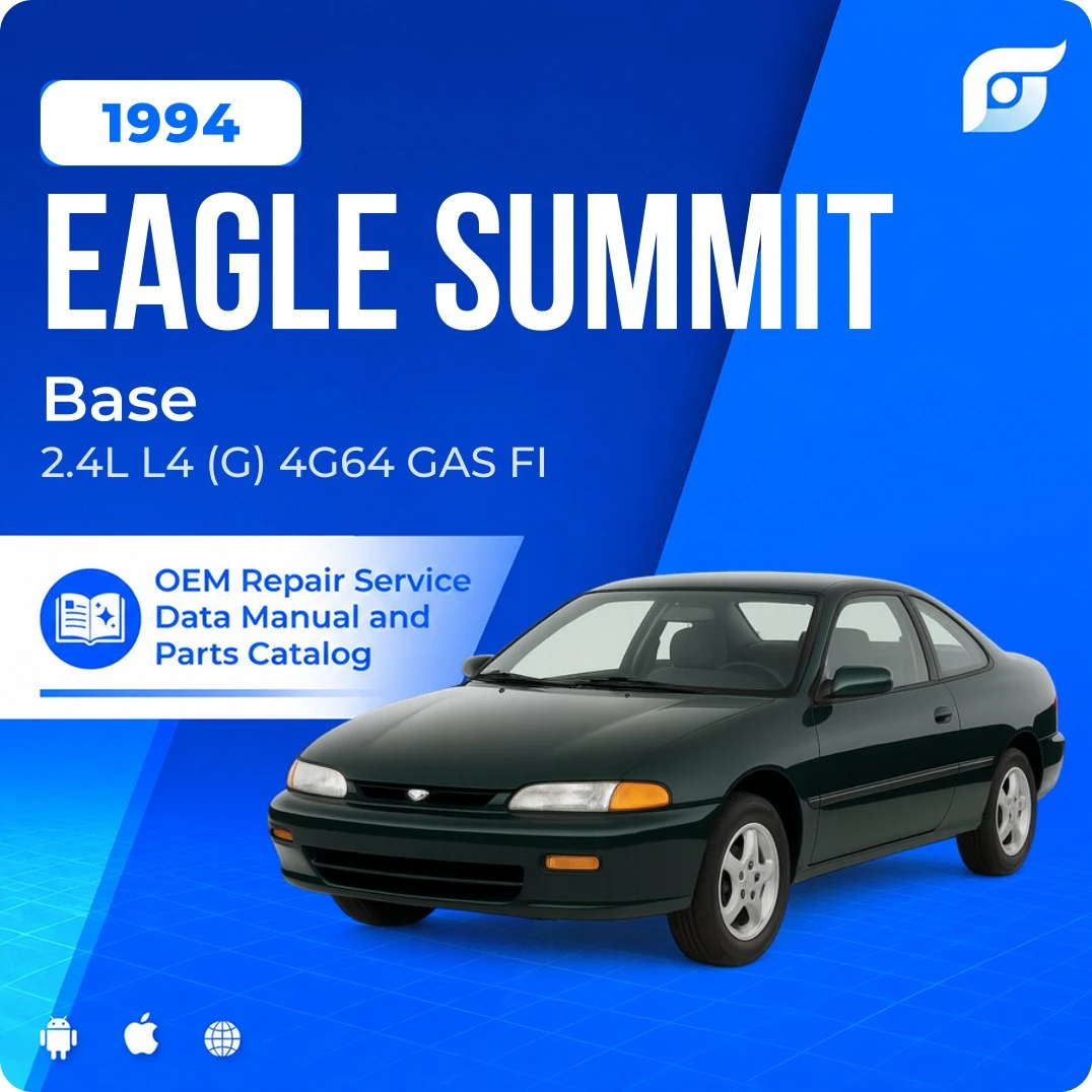 1994 Eagle Summit Base - OEM Repair Service Manual