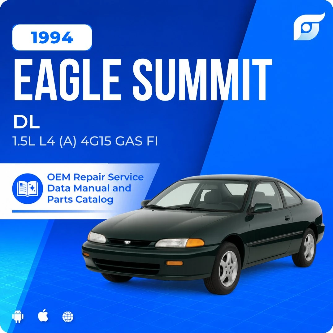 1994 Eagle Summit DL - OEM Repair Service Manual
