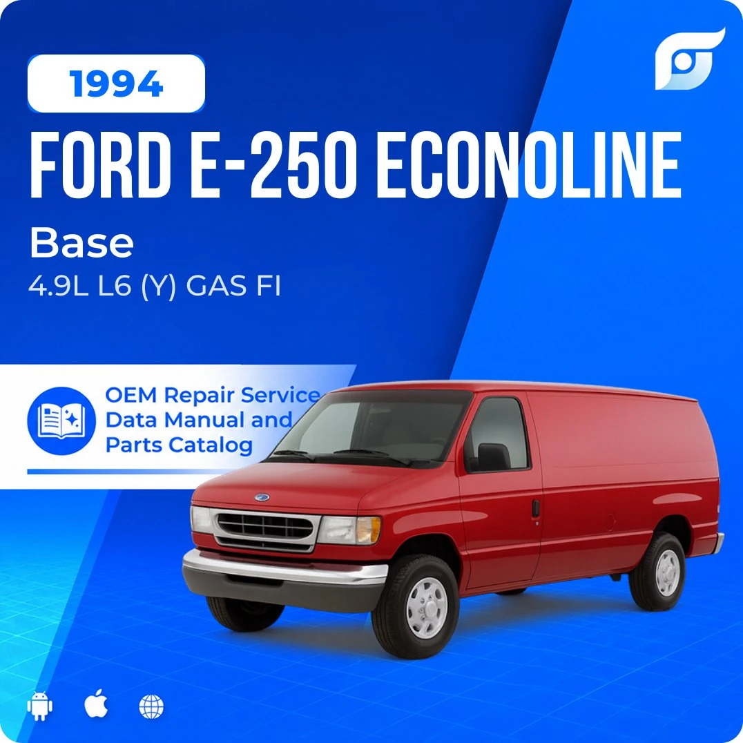 1994 Ford E-250 Econoline Base - OEM Repair Service Manual