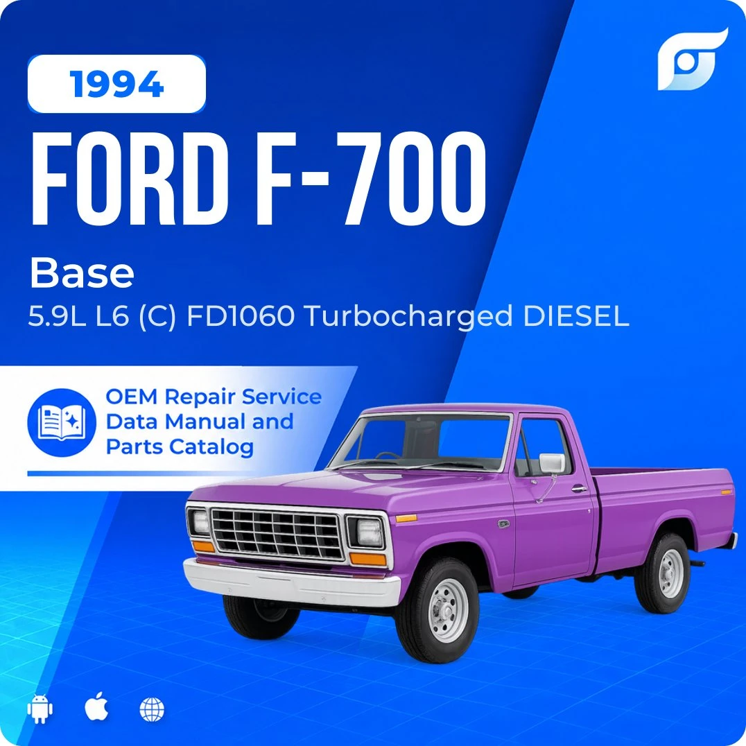 1994 Ford F-700 Base - OEM Repair Service Manual
