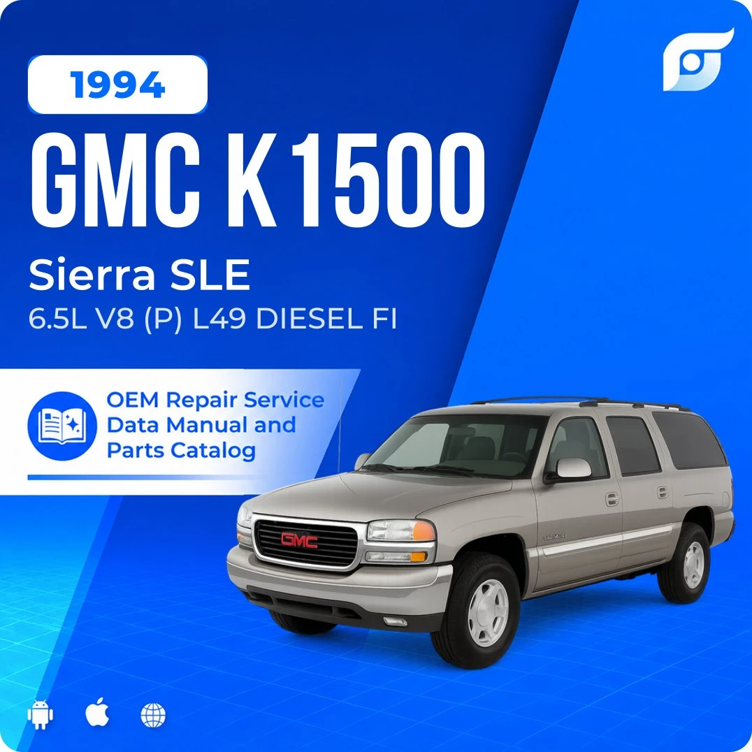 1994 GMC K1500 Sierra SLE - OEM Repair Service Manual