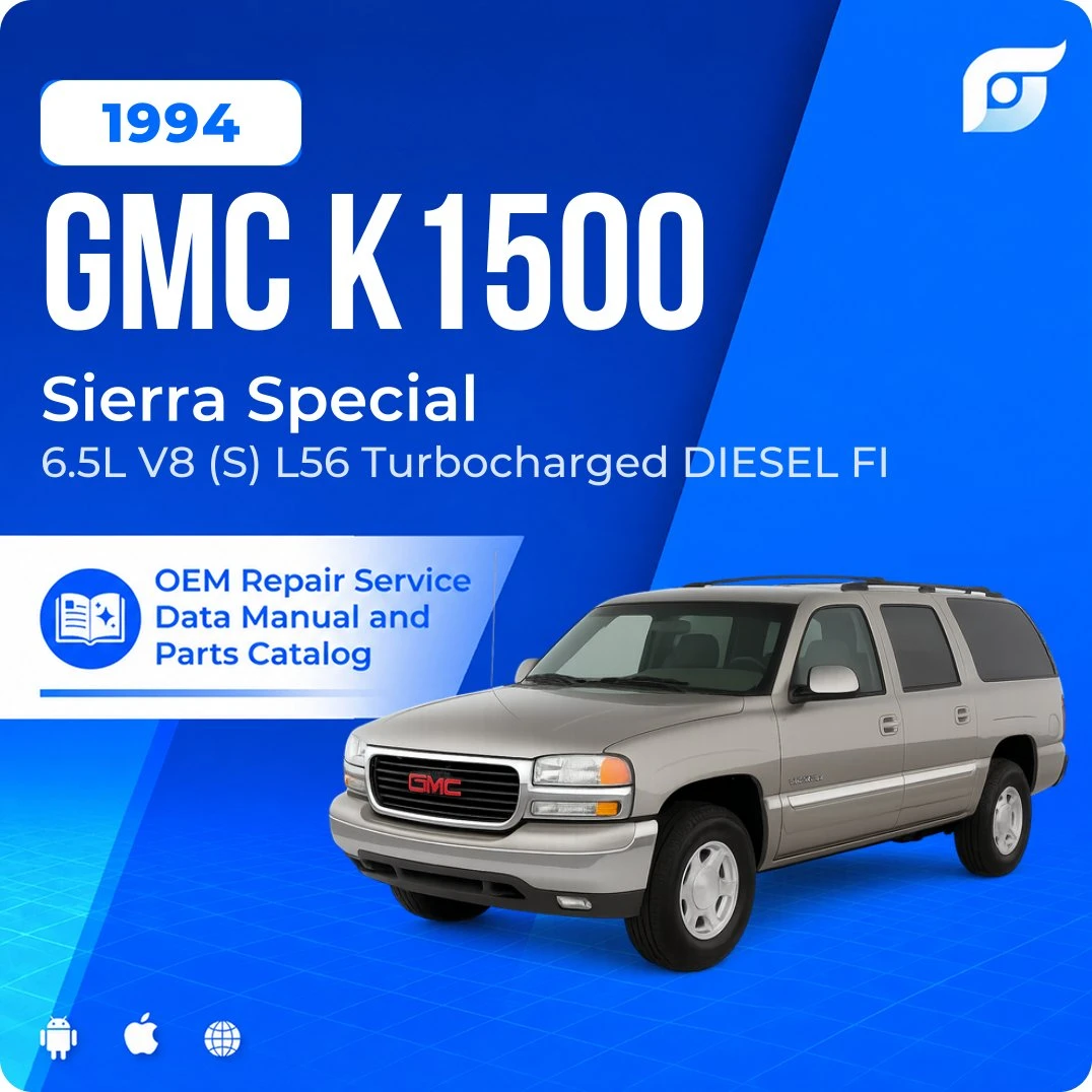 1994 GMC K1500 Sierra Special - OEM Repair Service Manual
