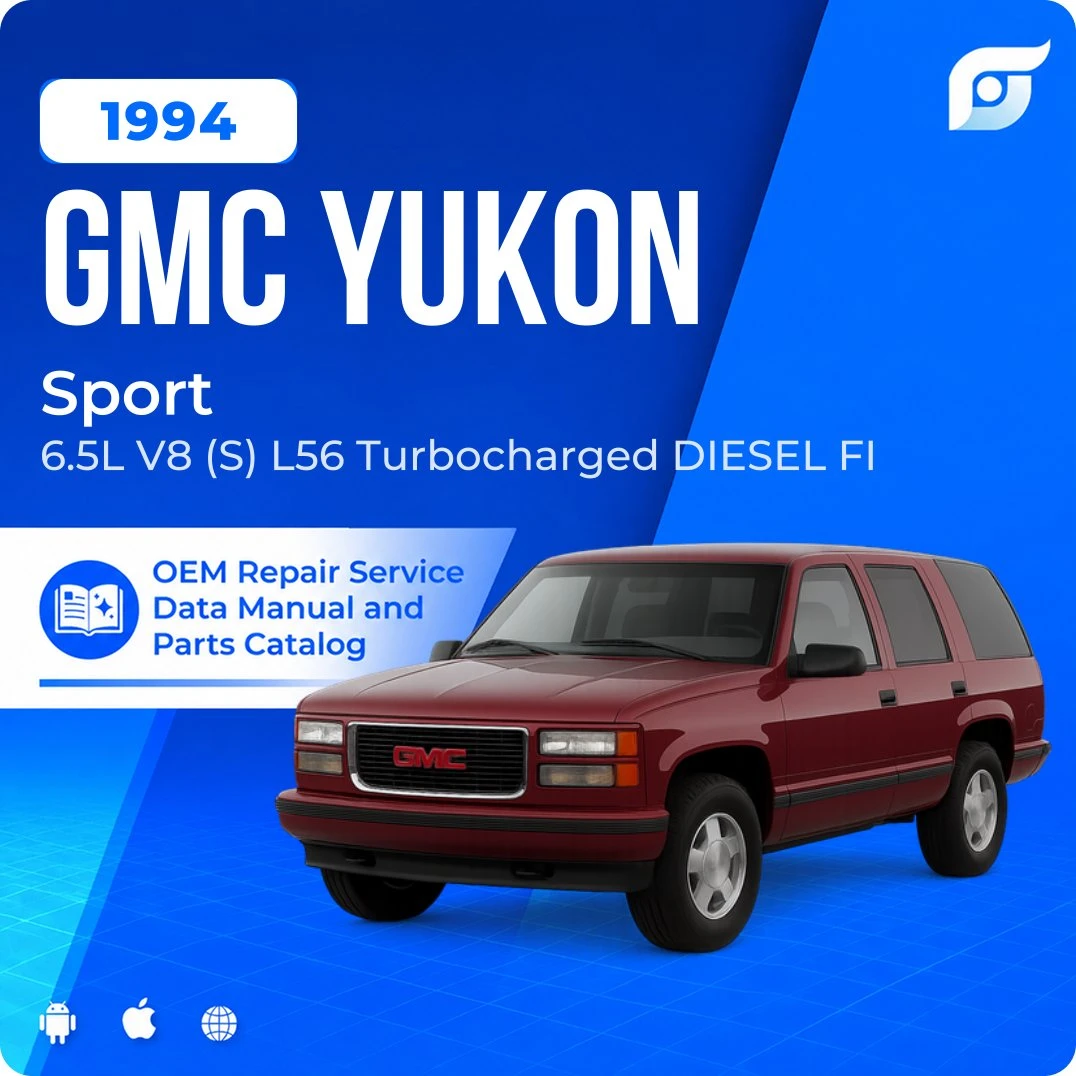 1994 GMC Yukon Sport - OEM Repair Service Manual