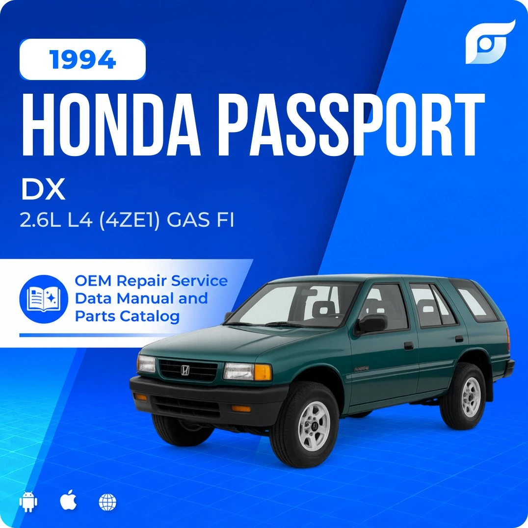 1994 Honda Passport DX - OEM Repair Service Manual