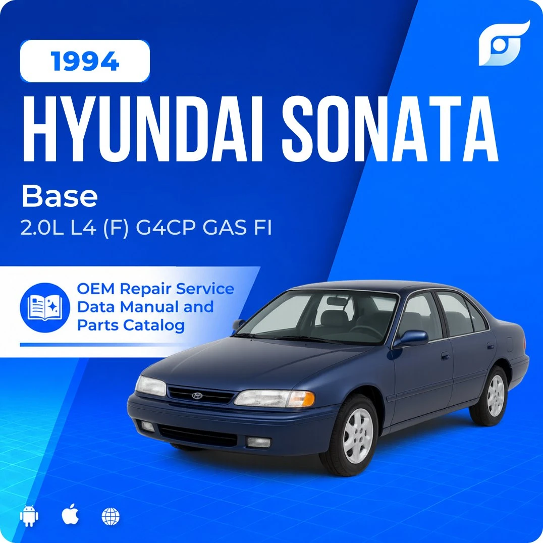1994 Hyundai Sonata Base - OEM Repair Service Manual
