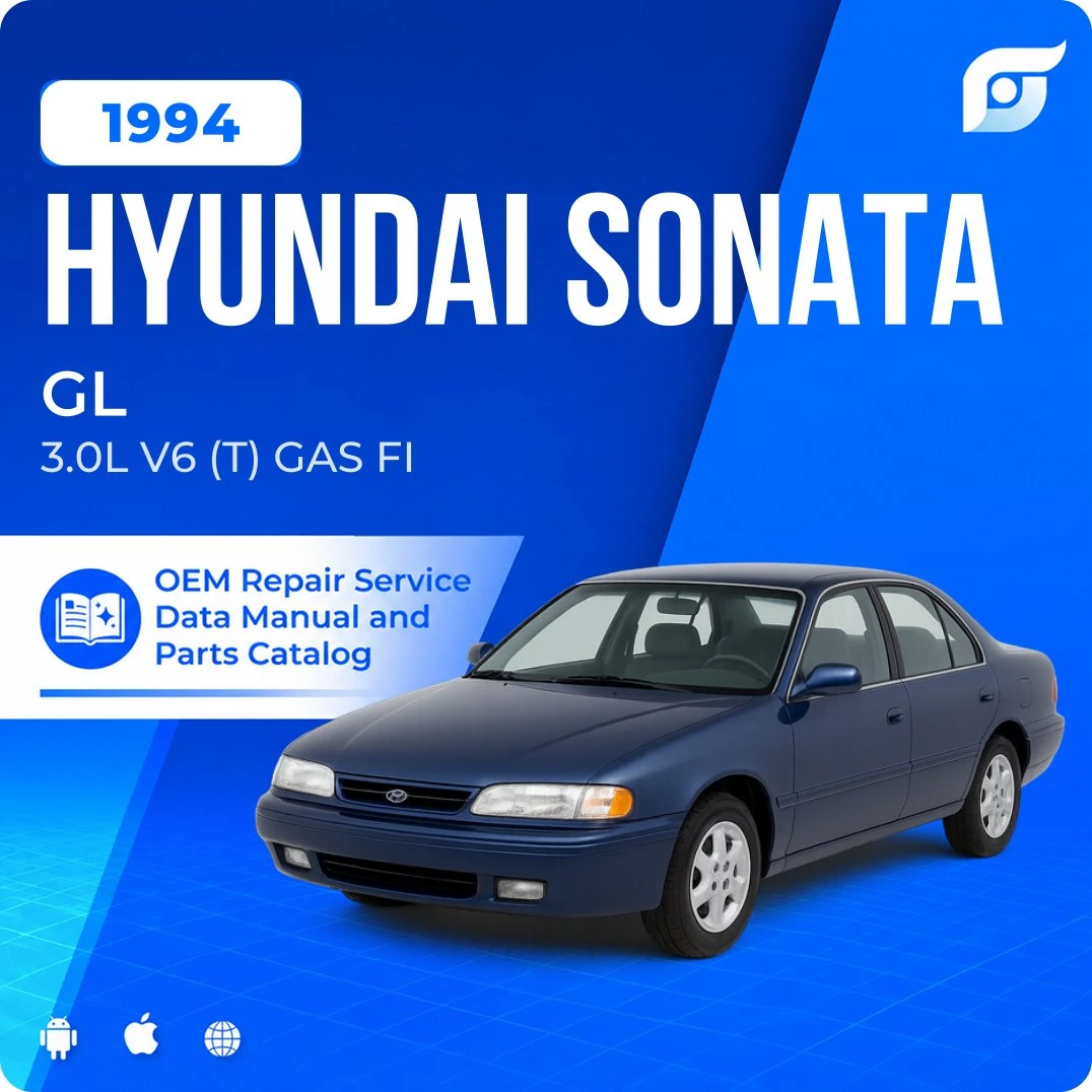 1994 Hyundai Sonata GL - OEM Repair Service Manual