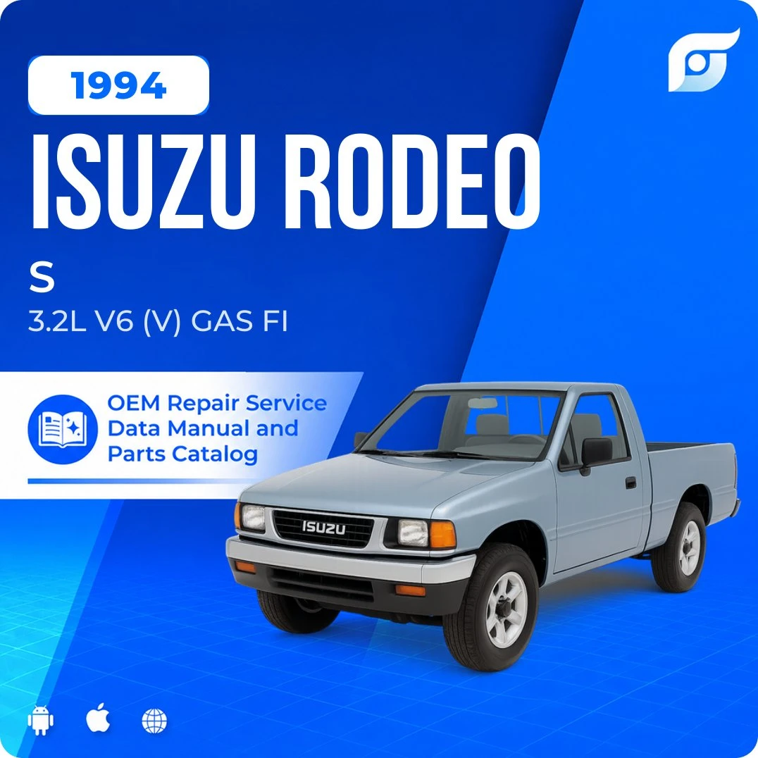 1994 Isuzu Rodeo S - OEM Repair Service Manual